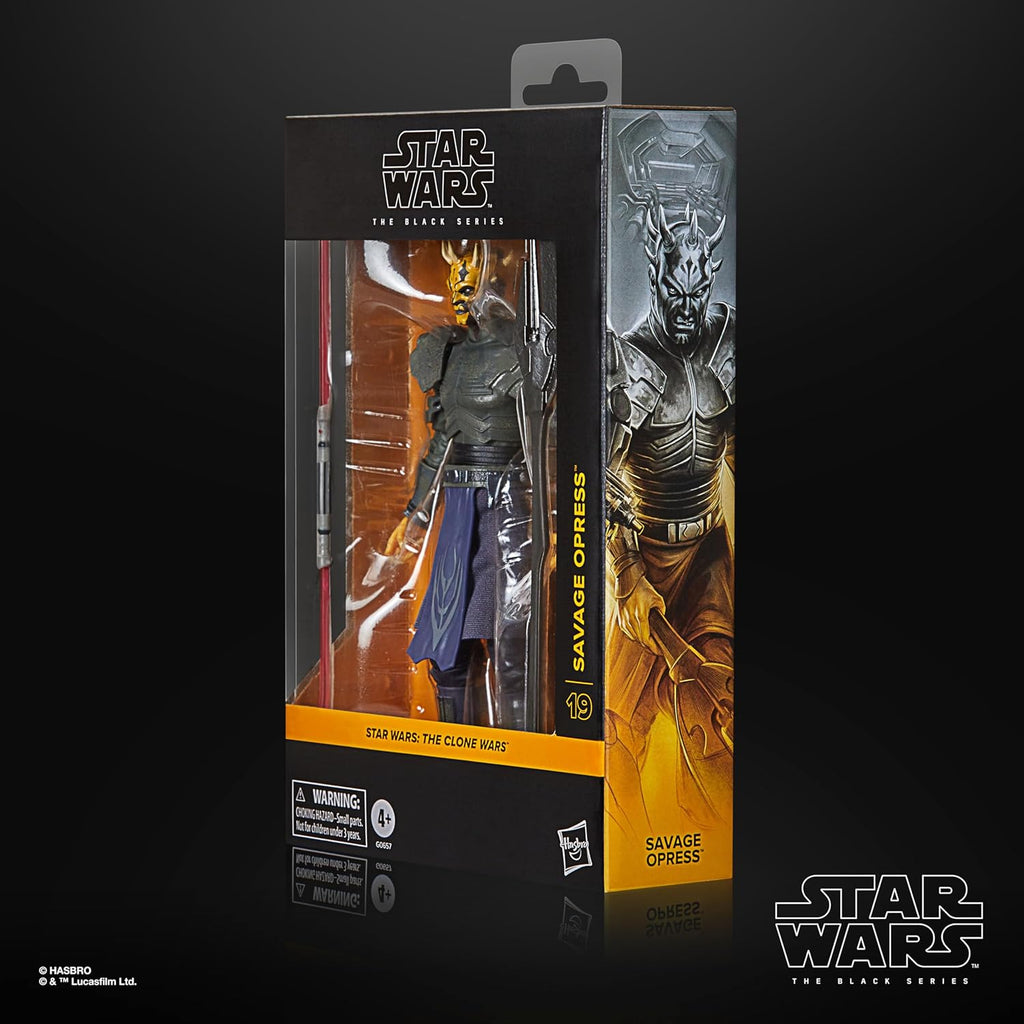 FiguraSavage Opress - Star Wars - The Black Series - Hasbro