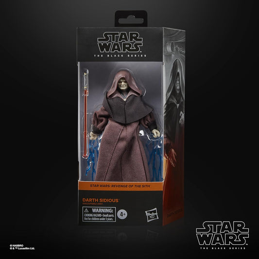 Figura Darth Sidious - Star Wars - The Black Series - Hasbro