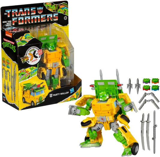Figura TMNT Party Wallop - Transformers - Hasbro