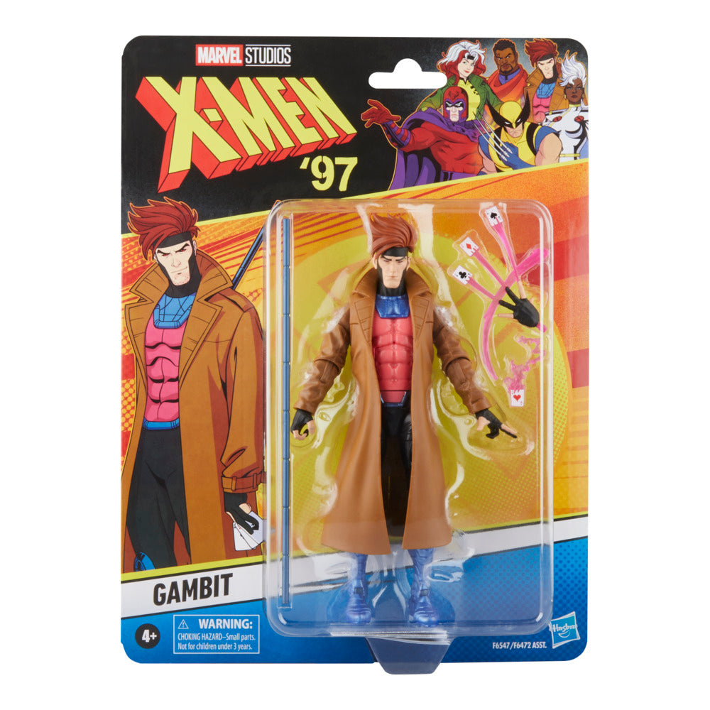 Pré Venda Gambit - X-Men ‘97 - Marvel Legends Series - Hasbro