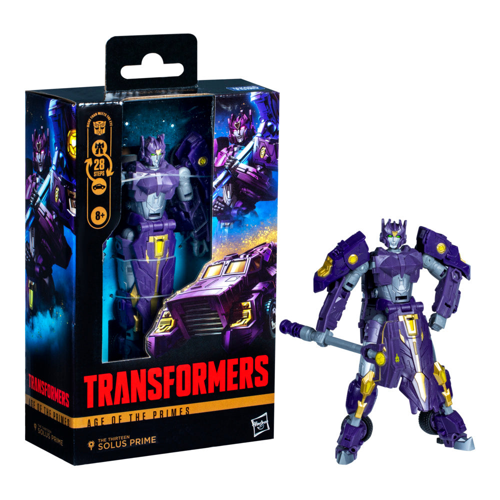 Figura Solus Prime - Transformers Age of Primes The Thirteen - Hasbro