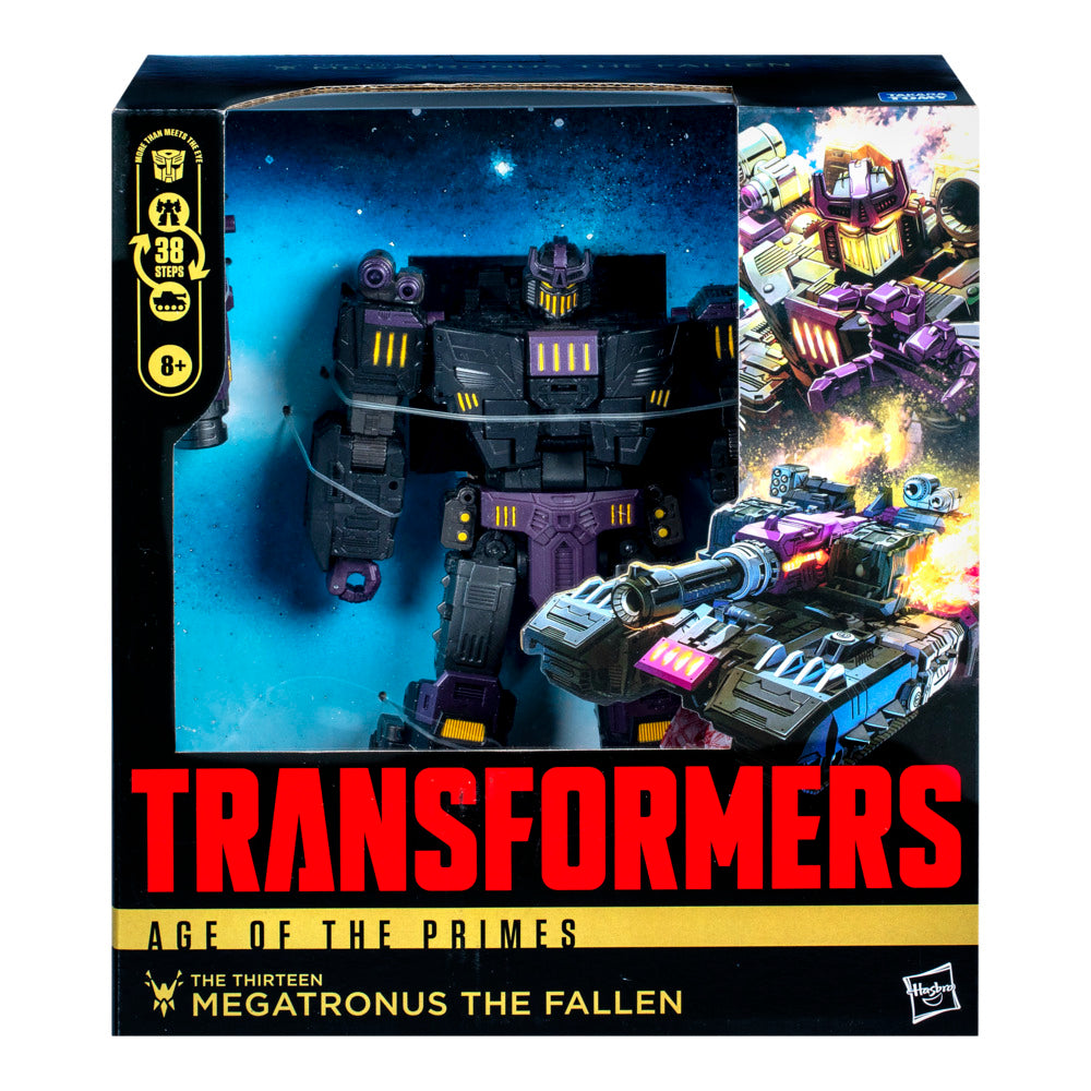 Figura Megatronus the Fallen - Transformers Age of Primes The Thirteen - Hasbro