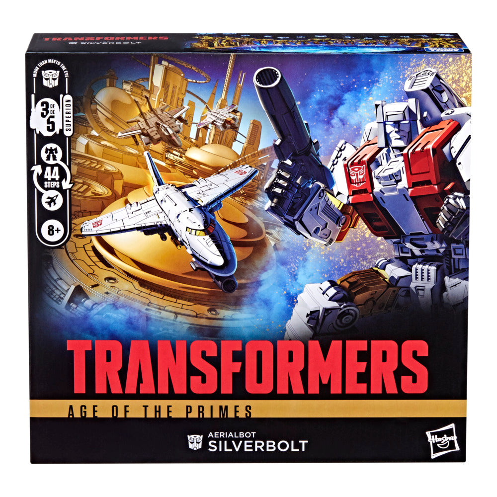 Pré -Venda Commander Class Aerialbot Silverbolt - Transformers Age of Primes The Thirteen - Hasbro
