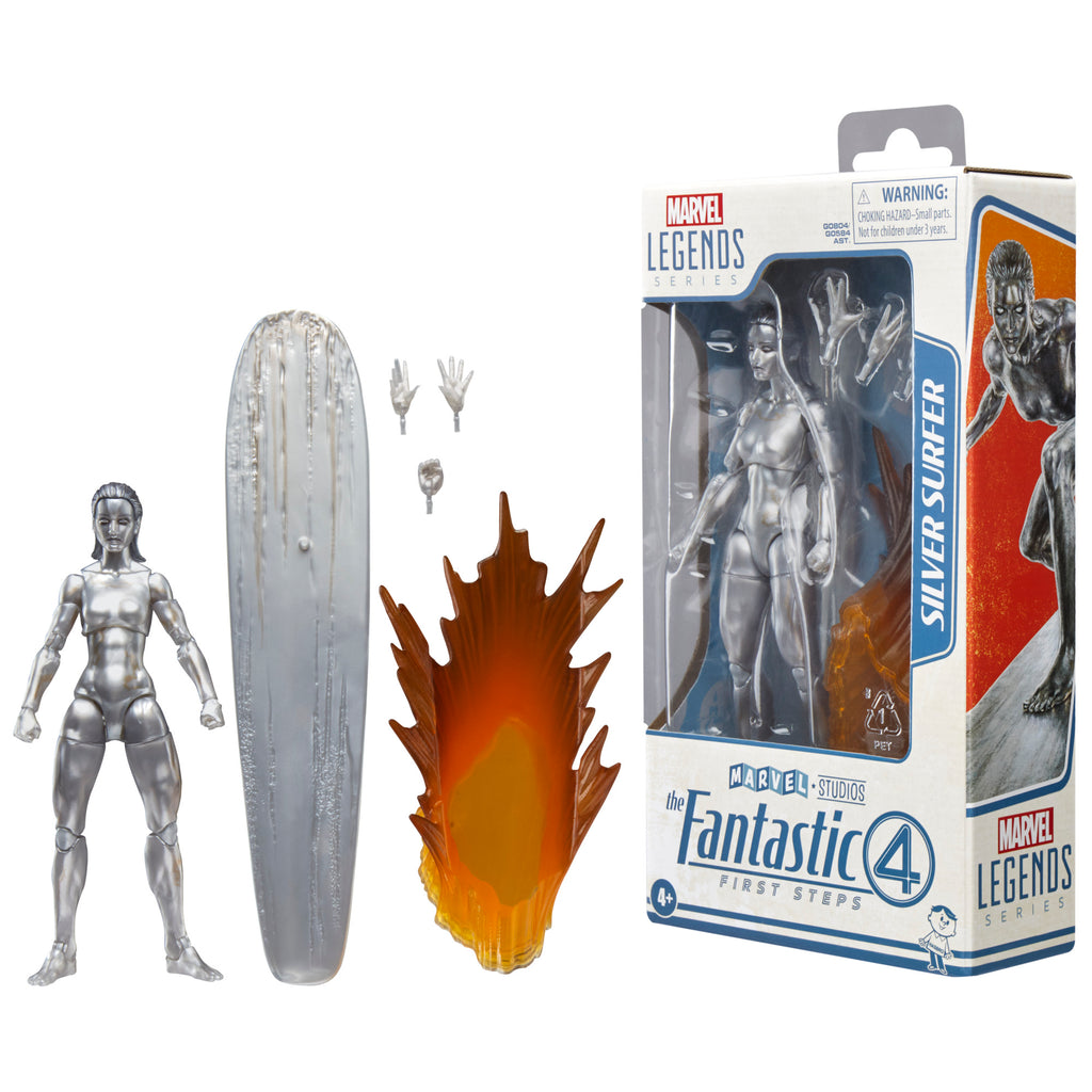 Figura Silver Surfer - Fantastic Four Movie - Marvel Legends Series - Hasbro