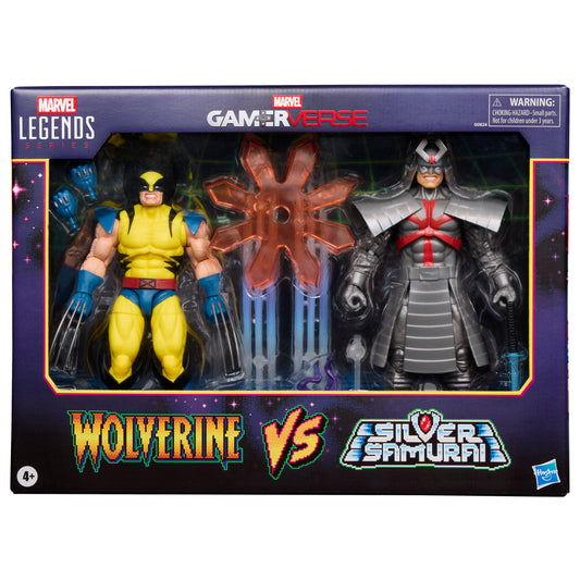 Pré-Venda - Figura Wolverine x Samurai de Prata - Marvel - Marvel Legends Series Gamerverse - Hasbro