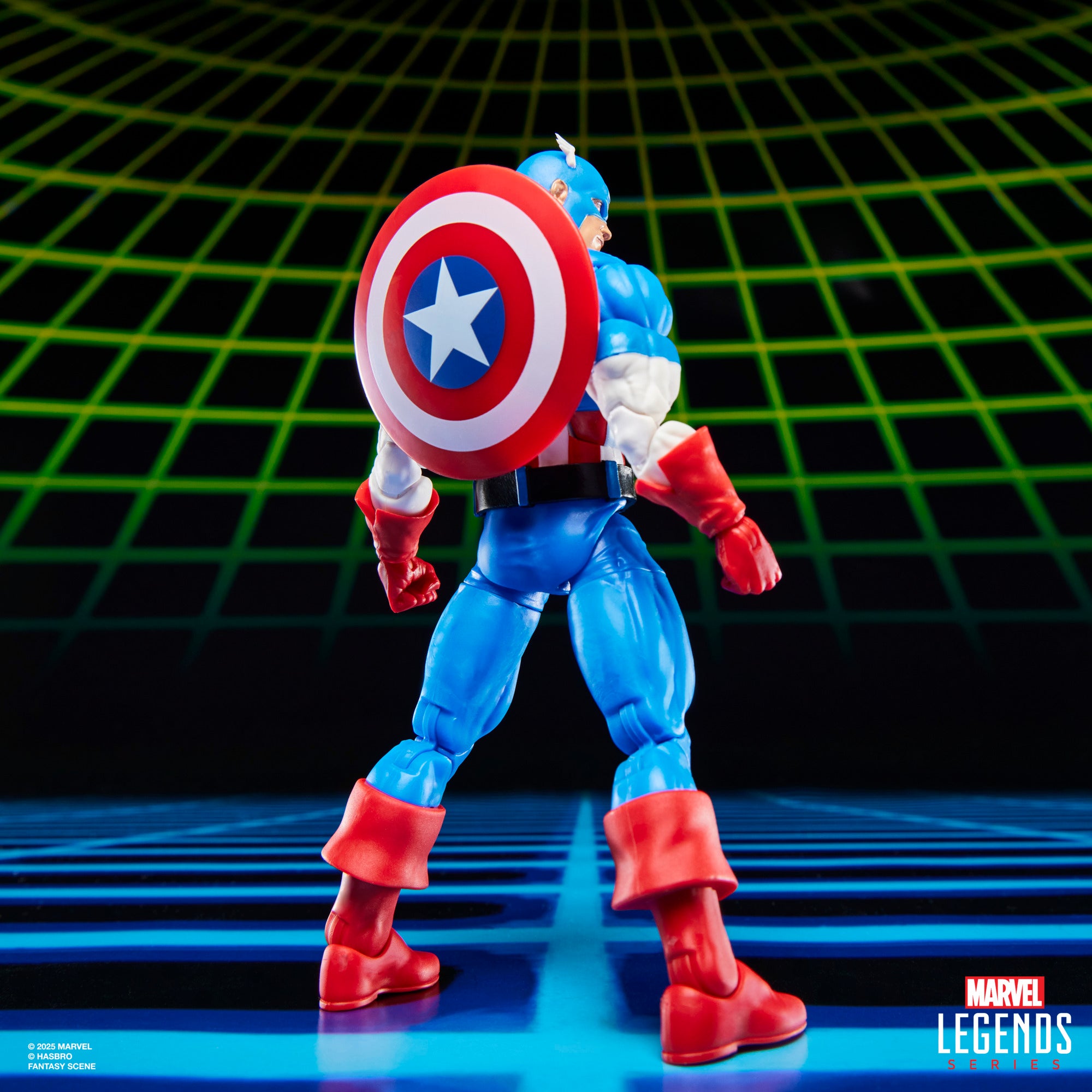 Figura Captain America Vs Venom - Marvel - Marvel Legends Series