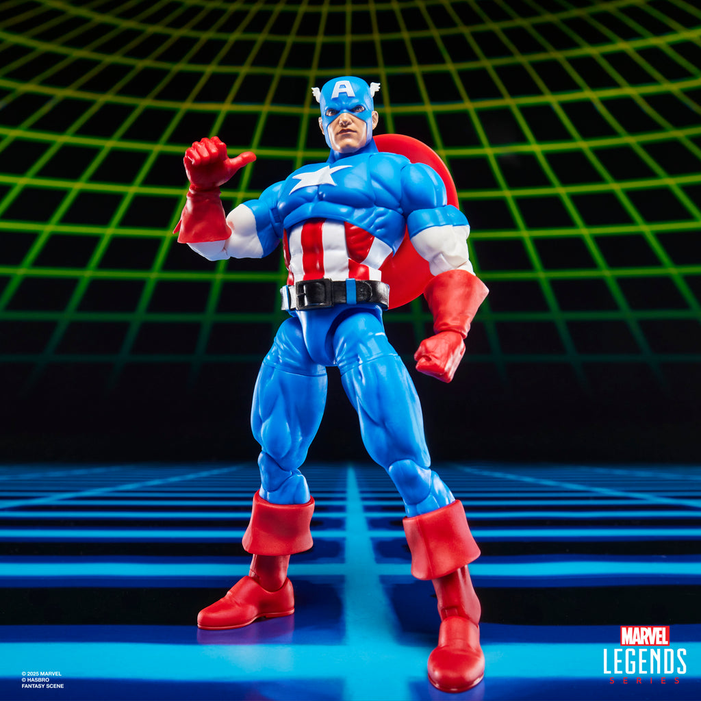 Pré Venda Figura Captain America Vs Venom  - Marvel - Marvel Legends Series Gamerverse - Hasbro
