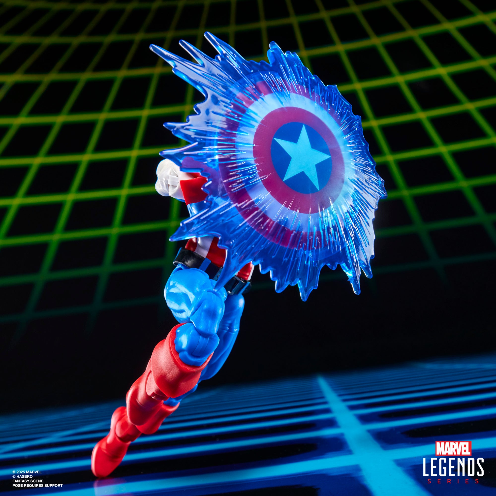 Figura Captain America Vs Venom - Marvel - Marvel Legends Series