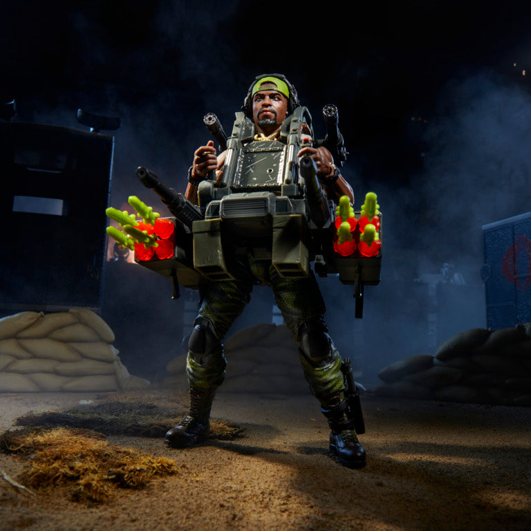 Pré-Venda - Figura Heavy Duty with Man-Portable Heavy Weapons System - G.I. Joe Classified - Hasbro