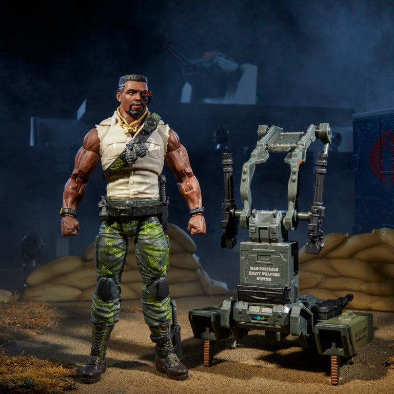 Pré-Venda - Figura Heavy Duty with Man-Portable Heavy Weapons System - G.I. Joe Classified - Hasbro