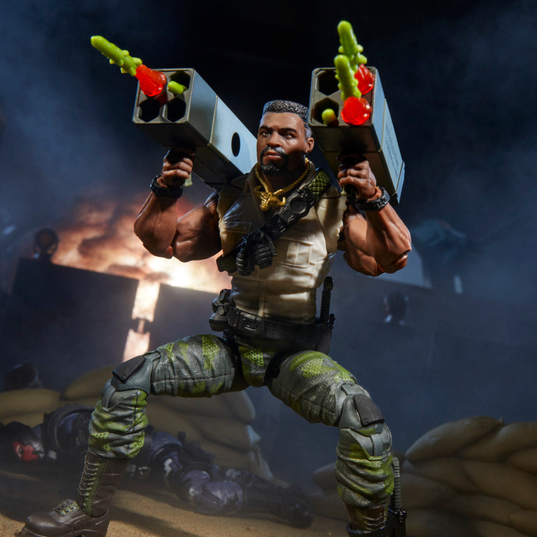Figura Heavy Duty with Man-Portable Heavy Weapons System - G.I.
