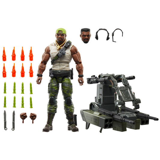 Figura Heavy Duty with Man-Portable Heavy Weapons System - G.I. Joe Classified - Hasbro