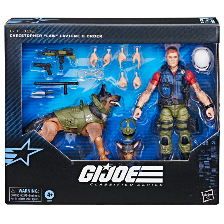 Pré-Venda - Figura Christopher Law Lavigne & Order - G.I. Joe Classified - Hasbro