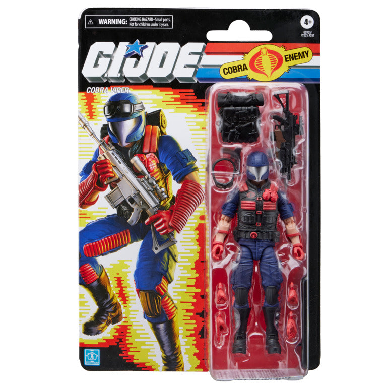 Figura Cobra Viper - G.I. Joe - Retro Collection - Hasbro – Iron