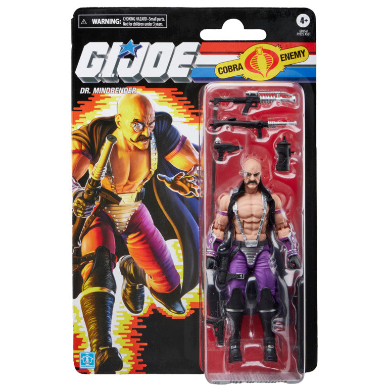 Figura Dr. Mindbender - G.I. Joe - Retro Collection - Hasbro
