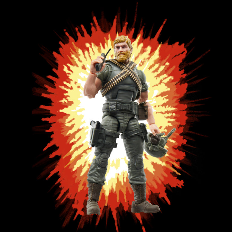 Pré-venda Craig “Rock ’N Roll” McConnel - G.I. Joe - Retro Collection - Hasbro
