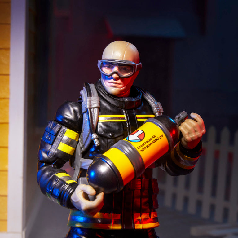 Figura Search & Rescue Firefighter - G.I. Joe Classified - Hasbro