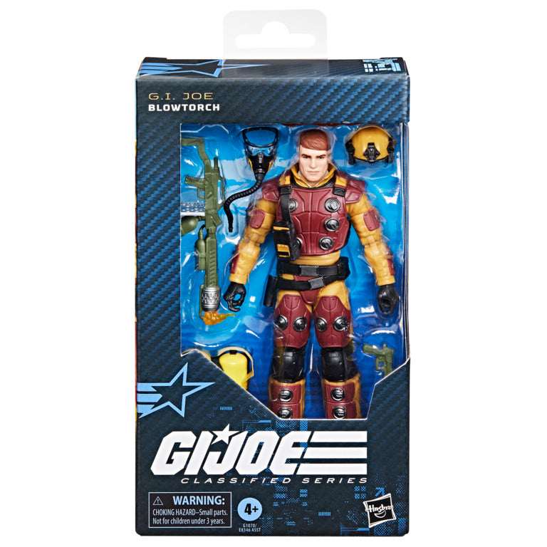 Pré-Venda - Figura Blowtorch - G.I. Joe Classified - Hasbro