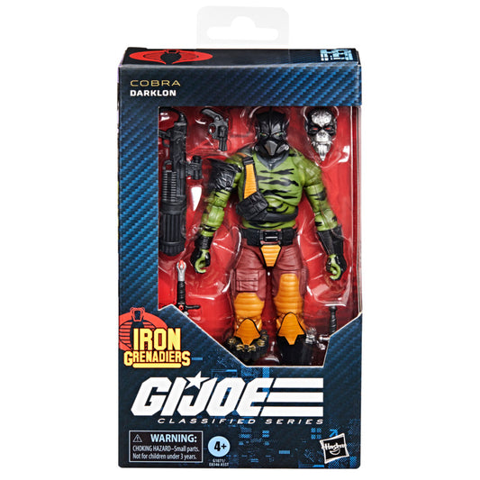 Pré-Venda - Figura Darklon - G.I. Joe Classified - Hasbro