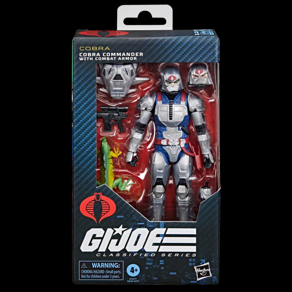 Pré-venda  Figura Cobra Commander - G.I. Joe Classified - Hasbro