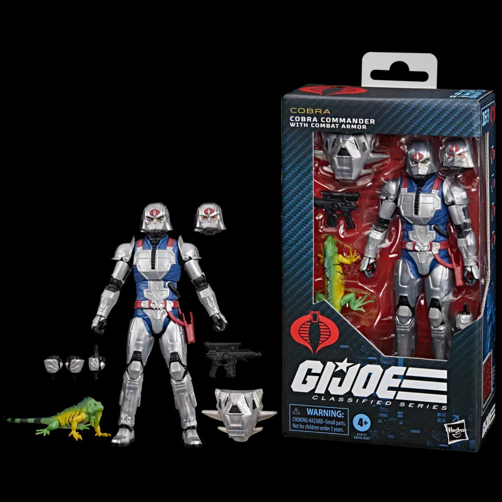 Pré-venda  Figura Cobra Commander - G.I. Joe Classified - Hasbro