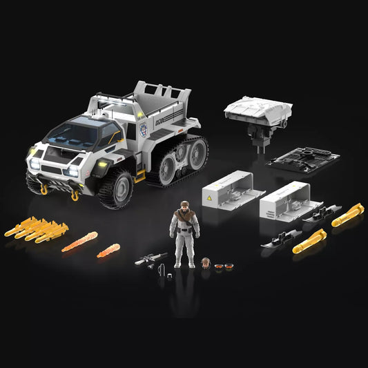 Pré-Venda - Figura Snow C.A.T. (Combat All-Terrain) Vehicle With Farley "Frostbite" - G.I. Joe Classified - Hasbro