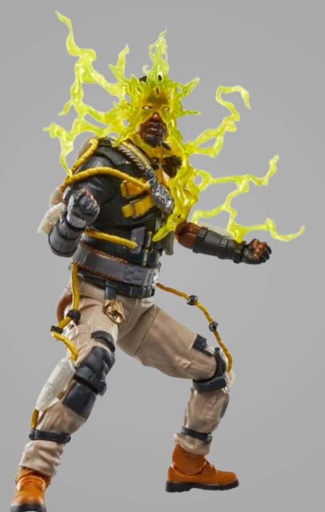 Figura Electro - Spider Man: No Way Home - Marvel Legends - Hasbro