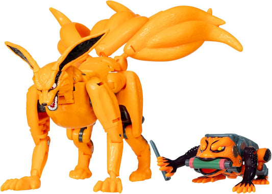 Figura Kurama e Gamakichi - Transformers Collaborative Naruto - Hasbro