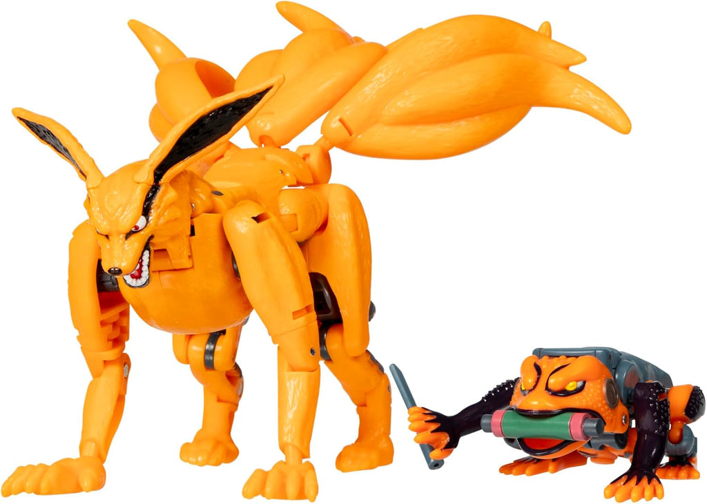 Figura Kurama e Gamakichi - Transformers Collaborative Naruto - Hasbro