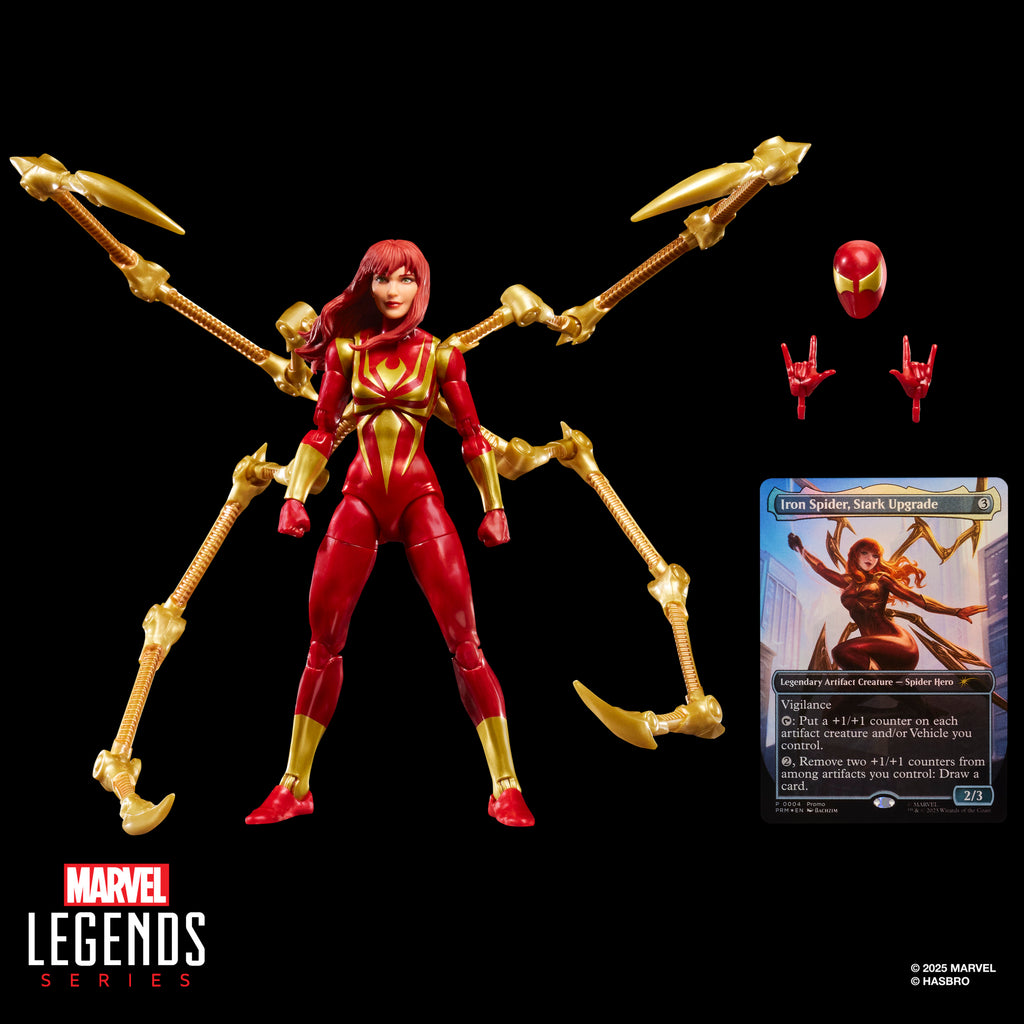 Pré-venda Iron-Spider - Marvel Legends Series Magic: The Gathering Battle - Hasbro