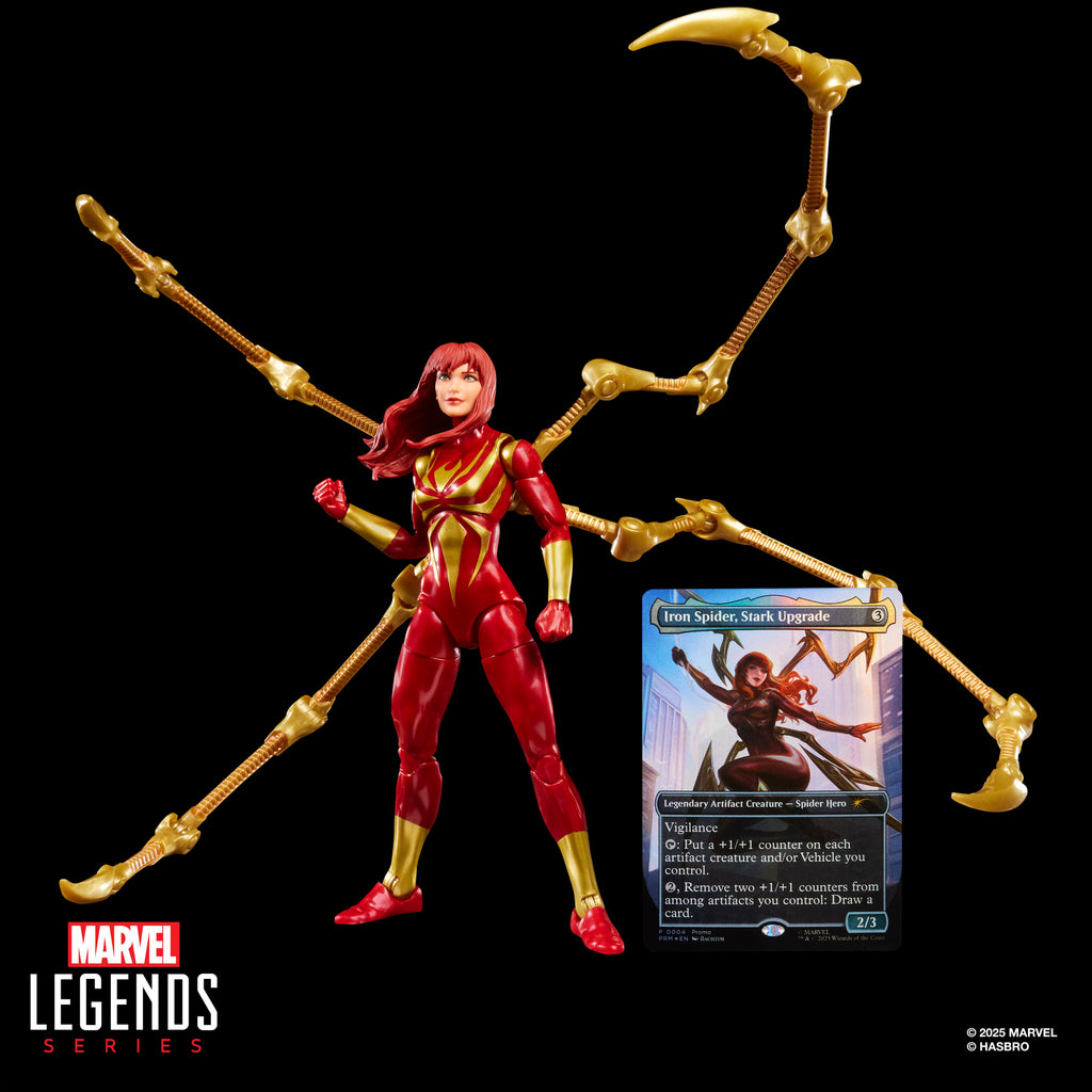 Pré-venda Iron-Spider - Marvel Legends Series Magic: The Gathering Battle - Hasbro