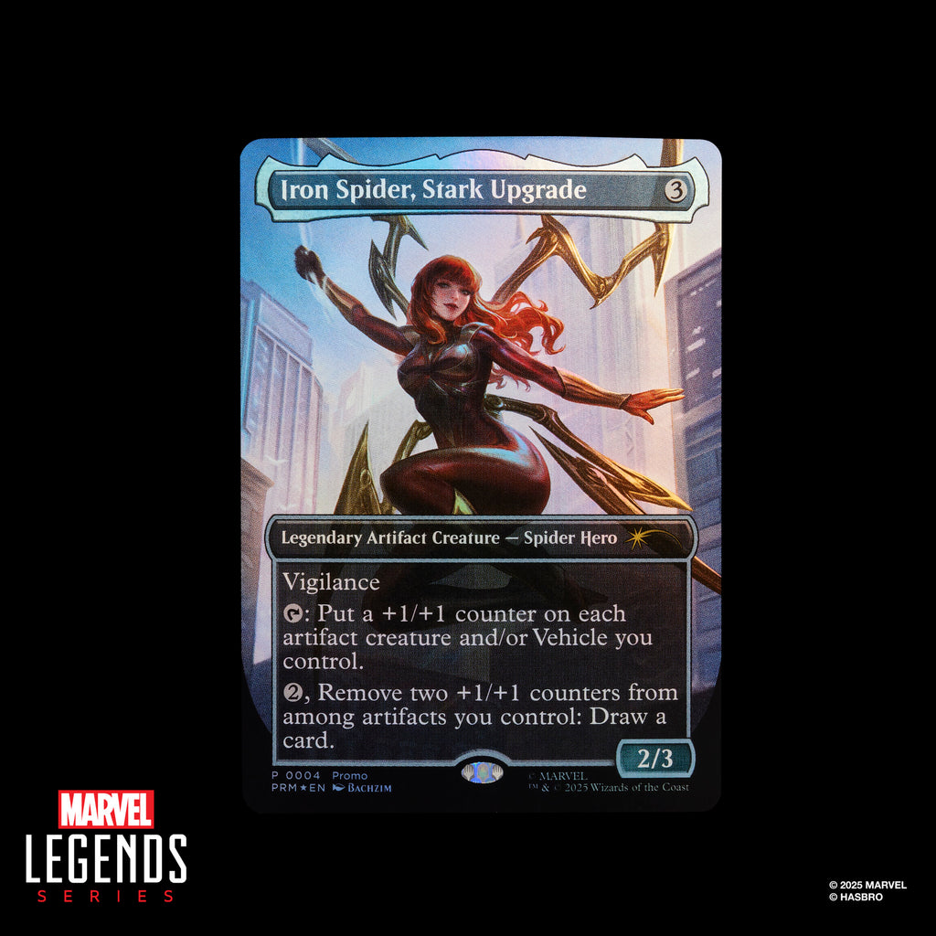 Pré-venda Iron-Spider - Marvel Legends Series Magic: The Gathering Battle - Hasbro