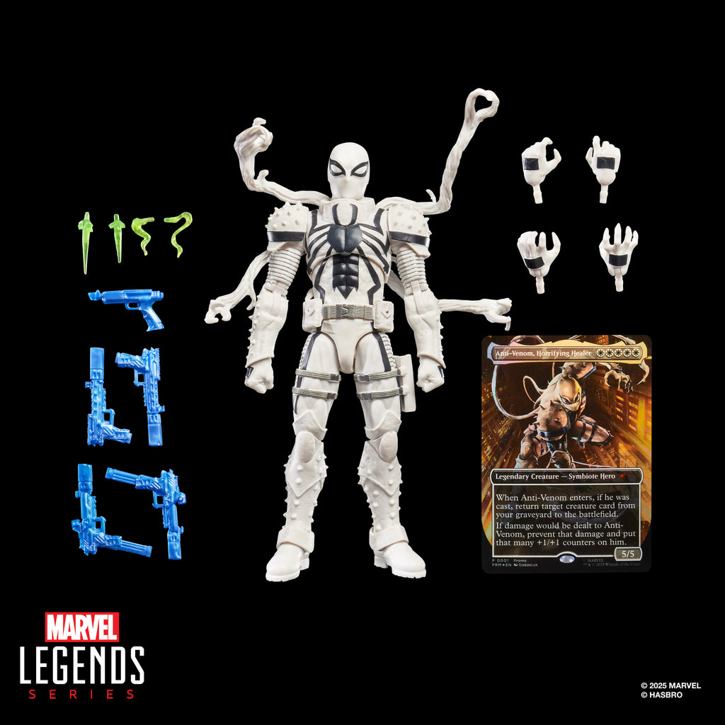 Pré-venda Agent Anti-Venom - Marvel Legends Series Magic: The Gathering Battle - Hasbro