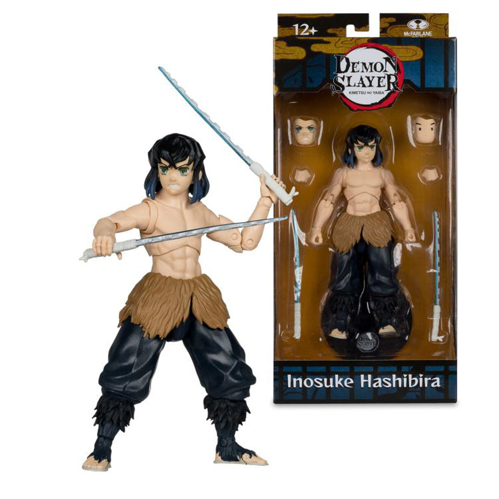 Figura Inosuke Hashibira (Unmasked) - Demon Slayer - 7