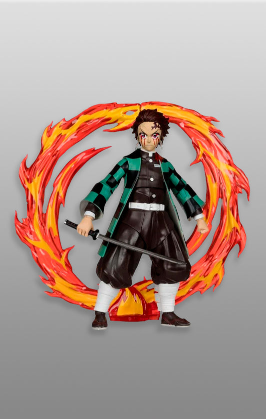 Figura Tanjiro Kamado (Daki Battle) - Demon Slayer - 7" Scale - McFarlane