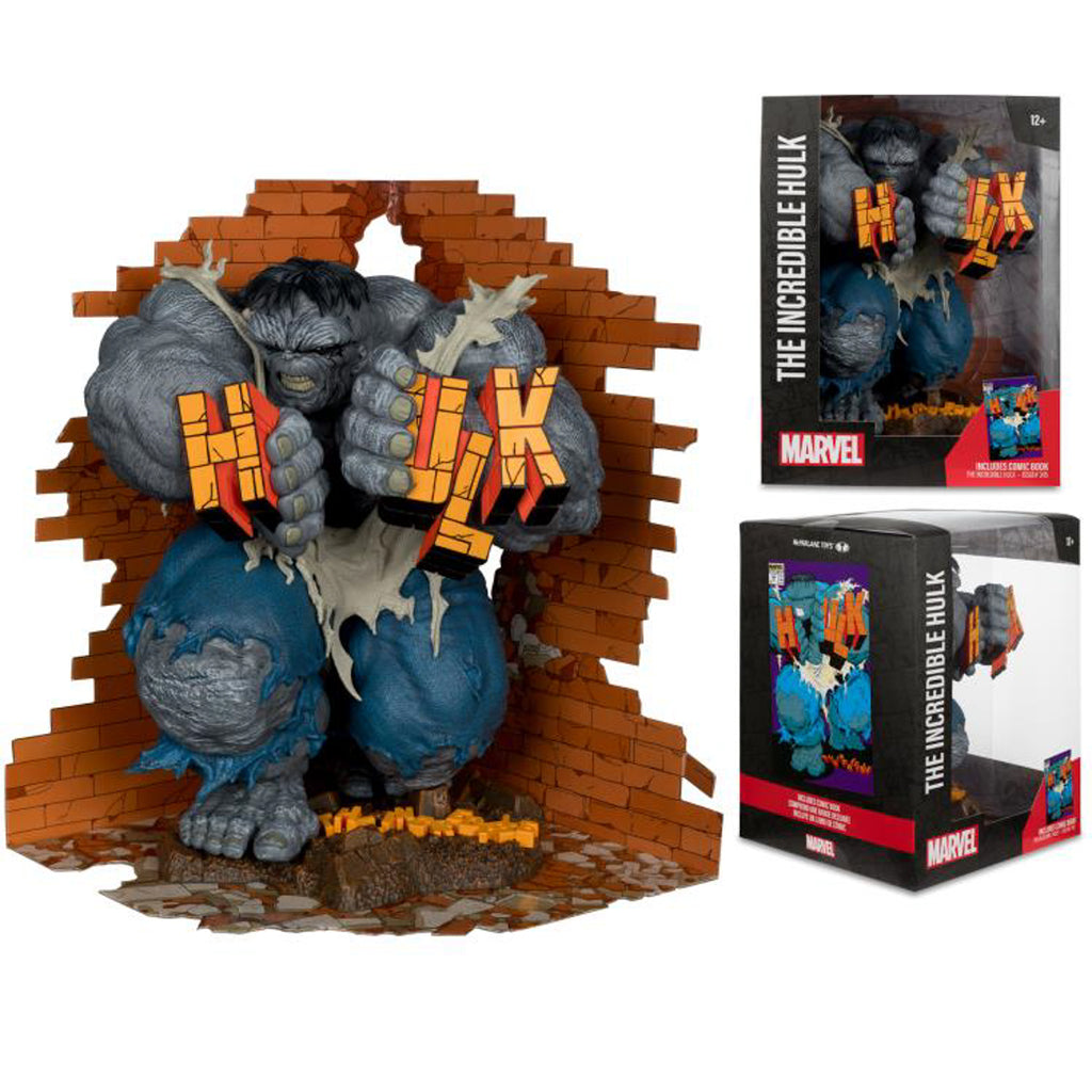 Figura O Incrível Hulk - Marvel Comics - 1/6 Scale - McFarlane