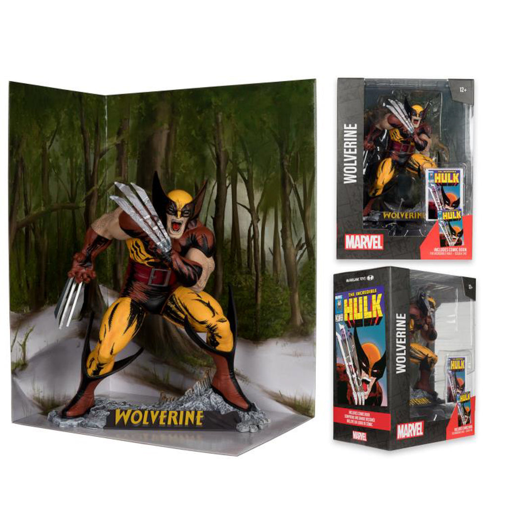 Figura Wolverine (O Incrível Hulk) - Marvel Comics - 1/6 Scale - McFarlane