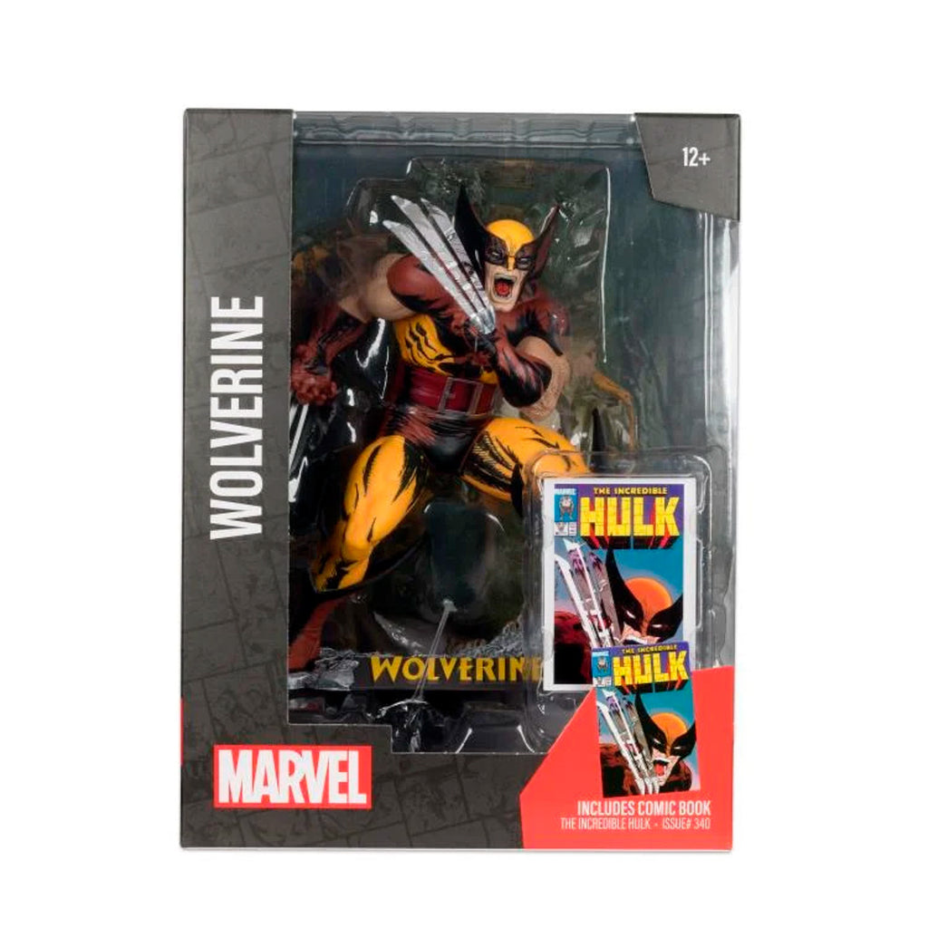 Figura Wolverine (O Incrível Hulk) - Marvel Comics - 1/6 Scale - McFarlane