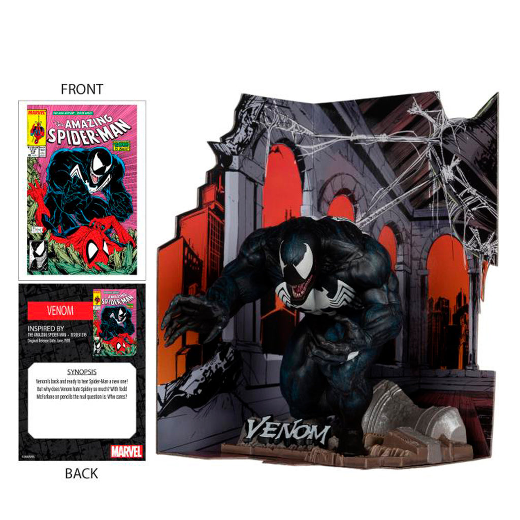 Figura Venom - Marvel Comics - 1/10 Scale - McFarlane