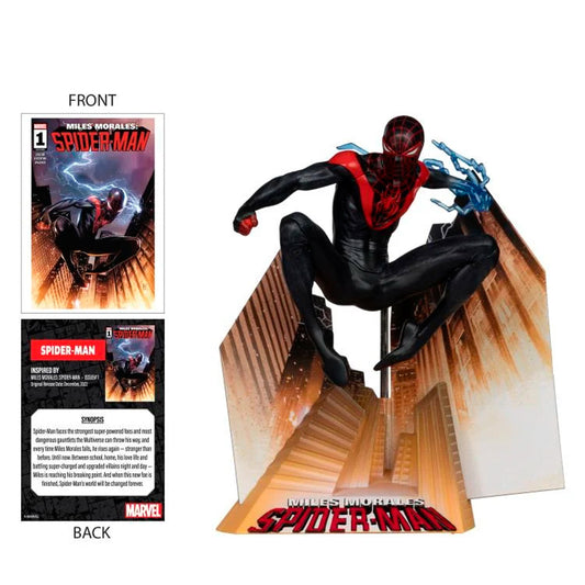 Figura Homem-Aranha Miles Morales - Marvel Comics - 1/10 Scale - McFarlane