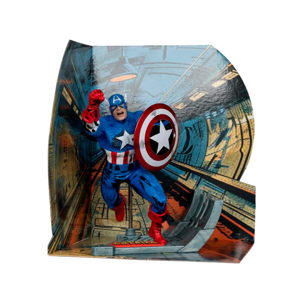 Figura Capitão América - Marvel Comics - 1/10 Scale - McFarlane