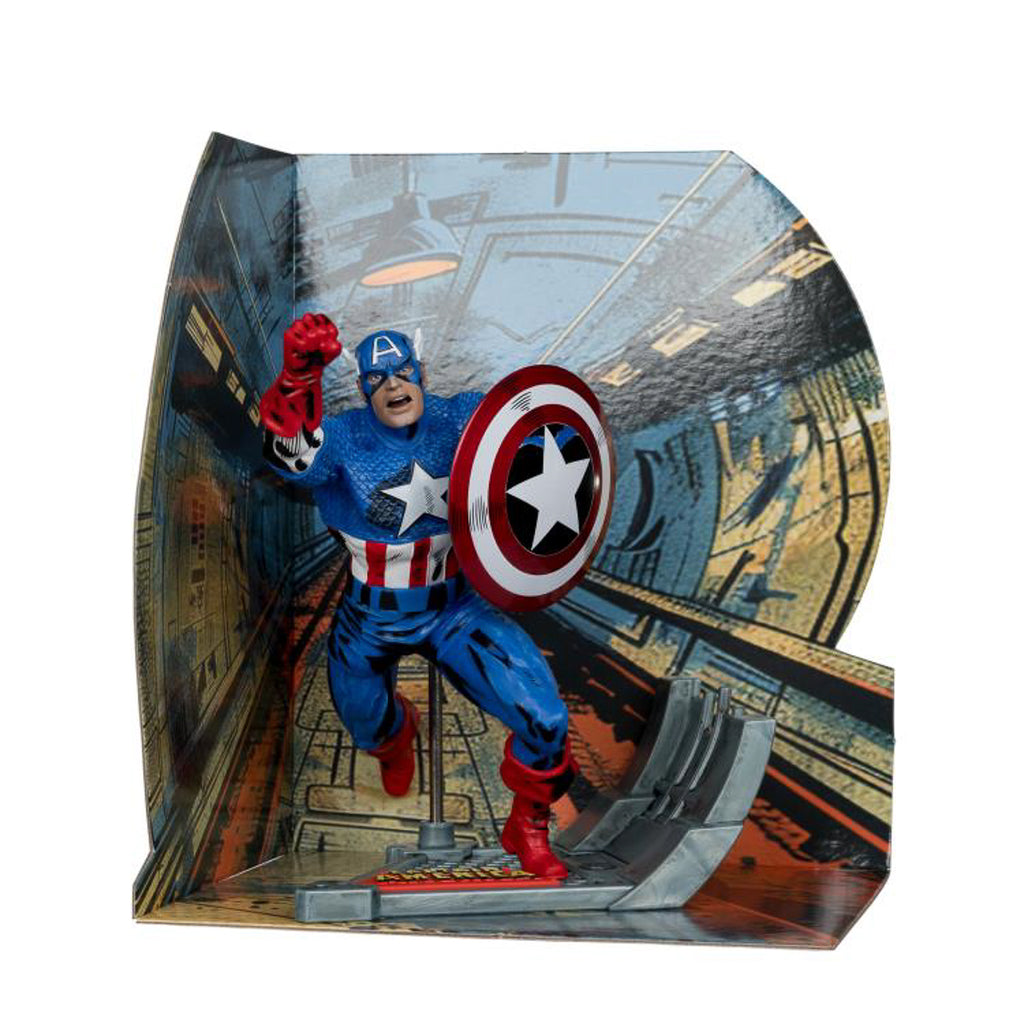 Figura Capitão América - Marvel Comics - 1/10 Scale - McFarlane