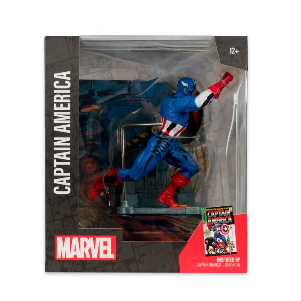 Figura Capitão América - Marvel Comics - 1/10 Scale - McFarlane