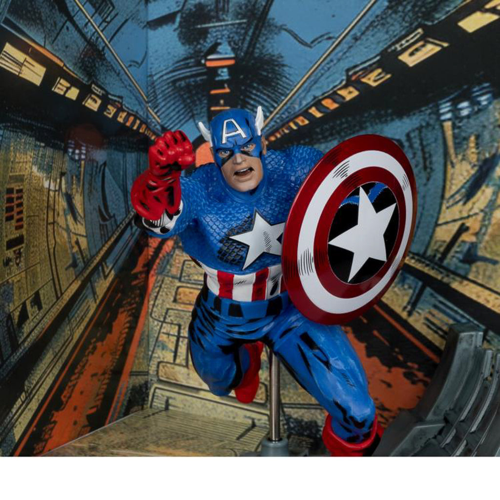 Figura Capitão América - Marvel Comics - 1/10 Scale - McFarlane
