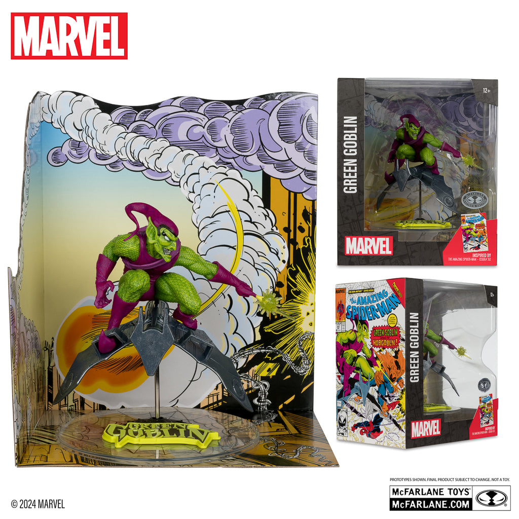 Figura Duende Verde Chase - Marvel Comics - 1/10 Scale - McFarlane