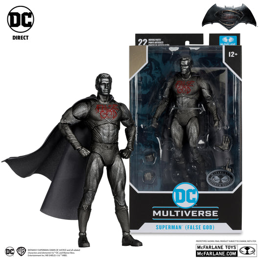 Figura Superman False God Chase - Batman Vs Superman - 7 Scale - McFarlane