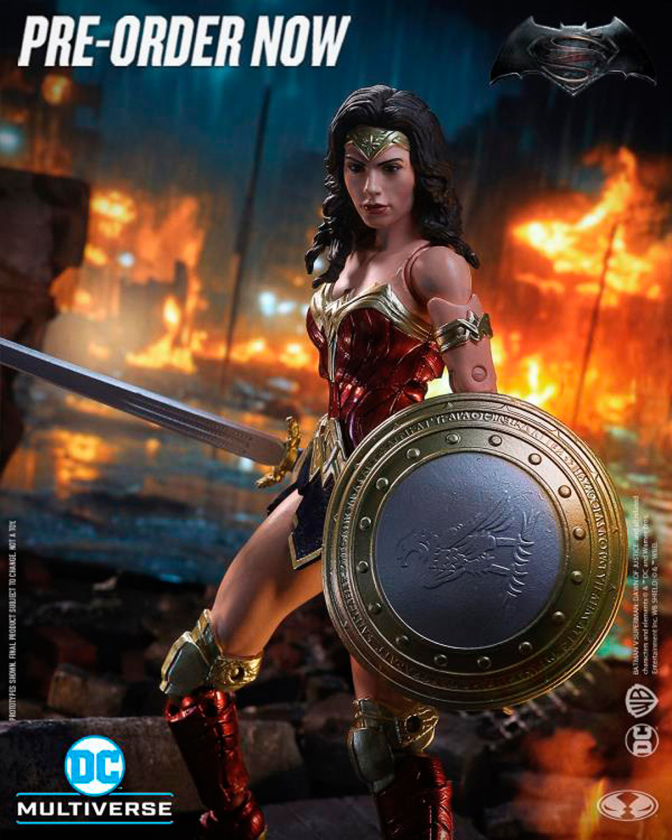 Figura Mulher Maravilha - Batman Vs Superman - 7