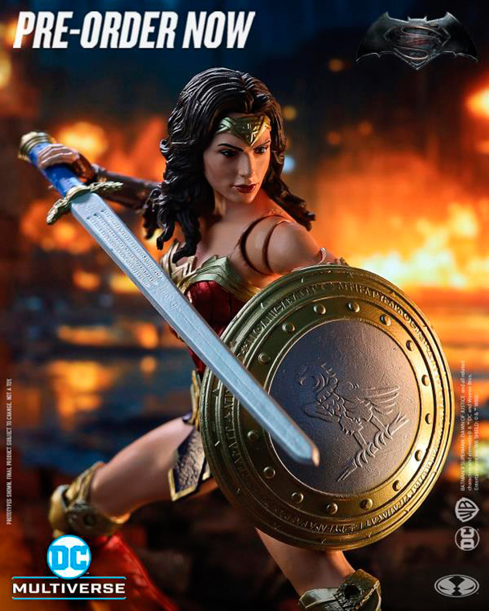 Figura Mulher Maravilha - Batman Vs Superman - 7