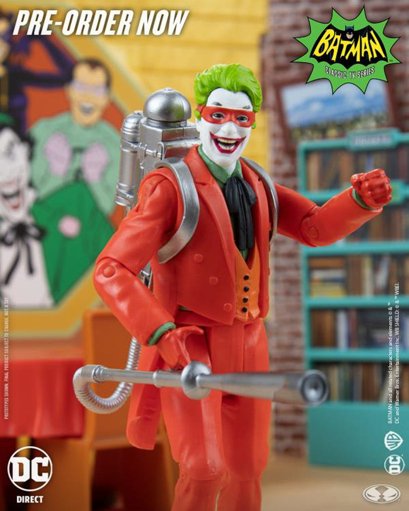 Figura Coringa Masked DC Retro - Batman 66 - 6