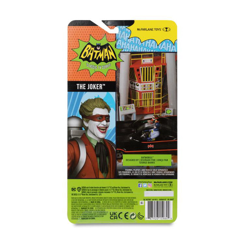 Figura Coringa Masked DC Retro - Batman 66 - 6